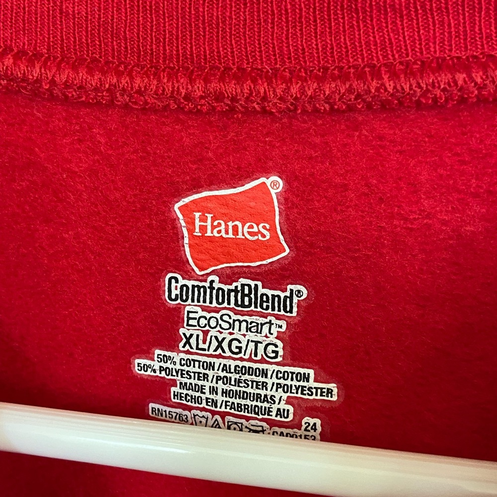 Vintage Sutter Club Folsom California Bar Red Men’s XL Sweatshirt MINTY RARE - Picture 3 of 4